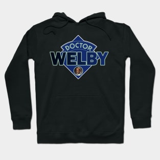 Doctor Marcus Welby MD - Doctor Who Style Logo Hoodie